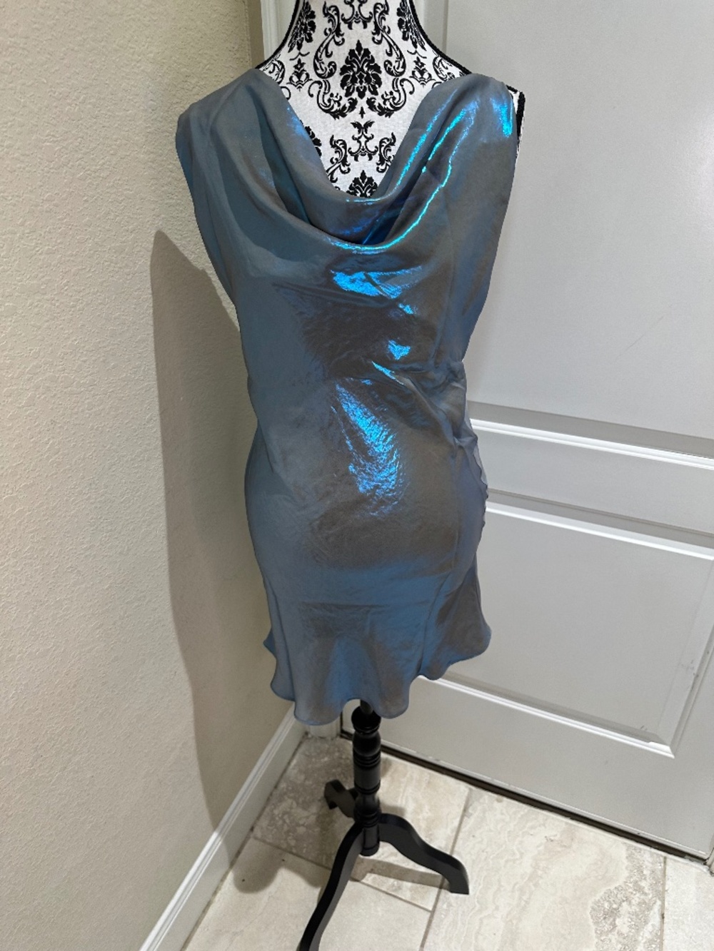 MY BEACHY SIDE Draped Mini Dress